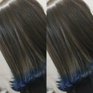 ミディアム カラー Cecilhair 店長松本のヘアスタイル
