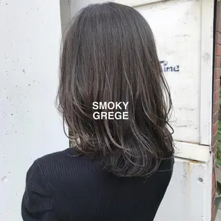 ミディアム 小島 颯太のヘアスタイル