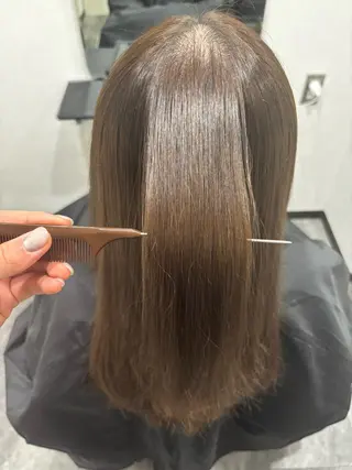 セミロング 宮原 菜月のヘアスタイル