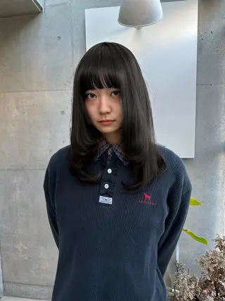ミディアム カラー ヘアアレンジ ◽️パーマモデル募集 ◻️コタロウのヘアスタイル