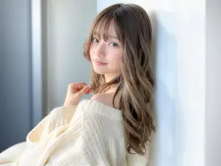 ロング カラー pif designのヘアスタイル