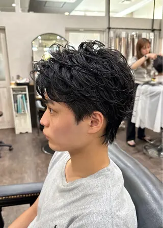 ショート パーマ 🌿ガクト 🌿艶髪透明感のヘアスタイル