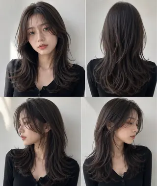 セミロング Rr salon 鵜澤剛のヘアスタイル