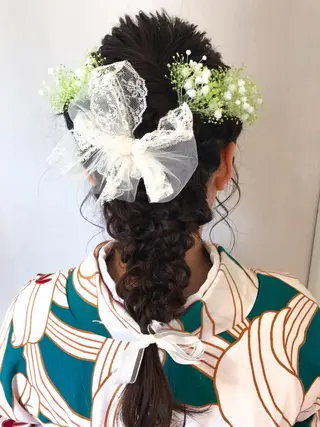 ヘアアレンジ .. meiのヘアスタイル