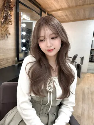 ミディアム ユナイテッド ビューティー西金沢のヘアスタイル