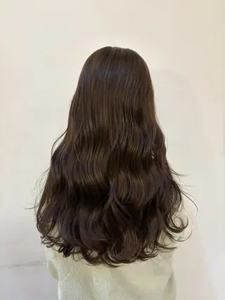 ロング 大船🌴似合セカ ット艶カラー持田樹のヘアスタイル