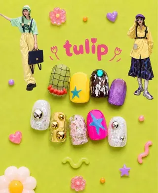 ネイル ちゅーりっぷ 原宿のネイルデザイン