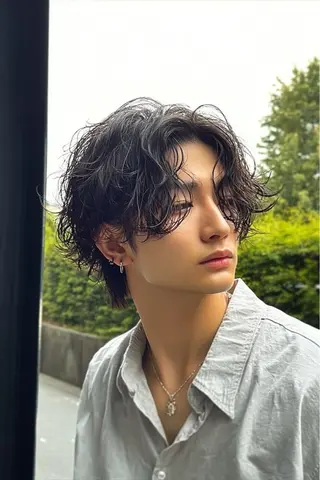 メンズ Ryo /透明感カラーのヘアスタイル