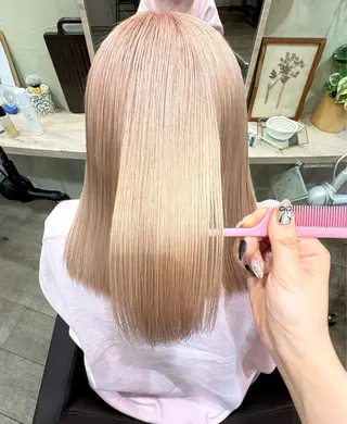 ミディアム 🤍ちなつ /髪質改善ヘアエステのヘアスタイル