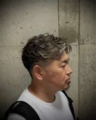 ショート メンズ 永井 皓大のヘアスタイル