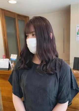 ミディアム カラー 矢野 晃平のヘアスタイル