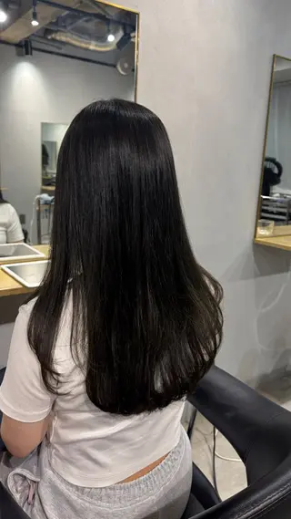 ロング カラー nanako/表参道 /透明感カラーのヘアスタイル