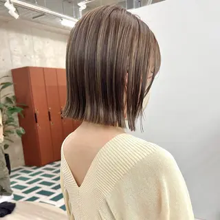 ショート カラー ボブ/艶髪/栄/ 名古屋/COCOのヘアスタイル