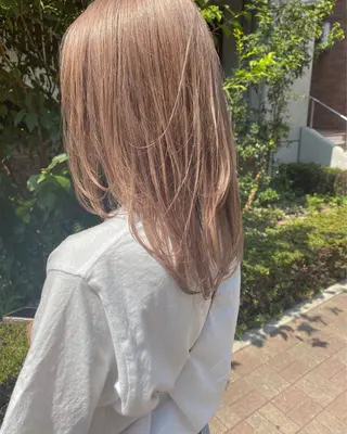 ミディアム 💎【髪質改善/縮毛 矯正/田上貫太】💎のヘアスタイル