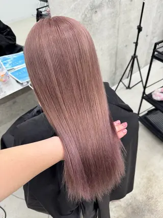 カラー Asami/名古屋/ ハイトーン/デザインのヘアスタイル