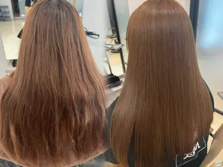 ロング カラー LiTA 友田未来のヘアスタイル