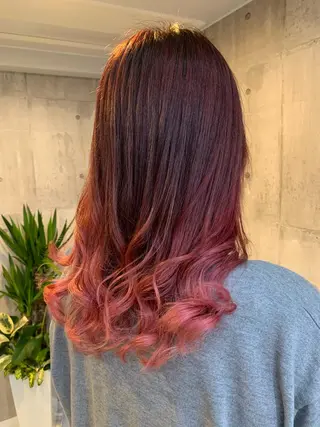 ロング カラー ヘアアレンジ 💕ブリーチ/ヘアメ 🎀YUUKAのその他イメージ