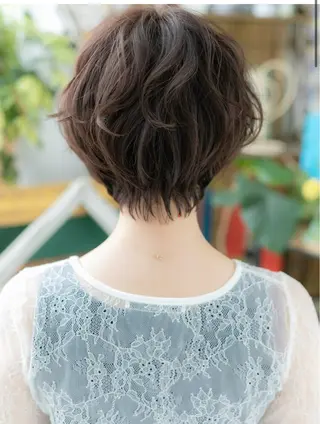 ショート パーマ 💧艶髪ストレート ✨ロング／府川直樹のヘアスタイル