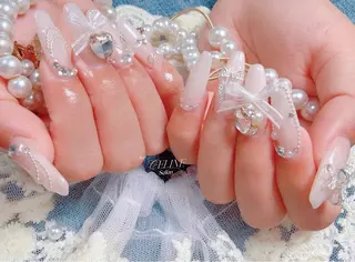 ロング Nail Salon Celine柏店のネイルデザイン