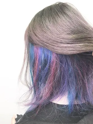 カラー 最高級エクステ /羽エクステ白石宇由のヘアスタイル