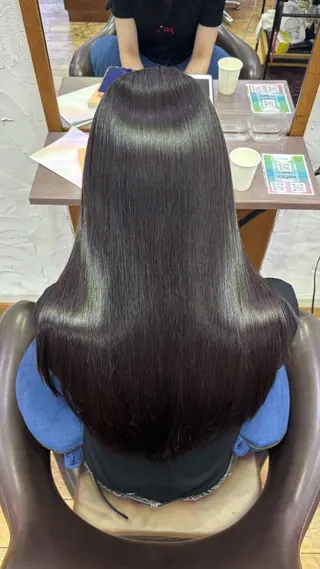 ロング 🐈‍⬛PEQSS 澤村 美優🎀のヘアスタイル