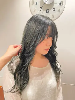ロング PooL ♥ かたやま ひなこのヘアスタイル