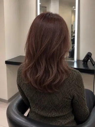 ミディアム カラー 🌈ウルトワ水素 髪質改善naru🌈のヘアスタイル