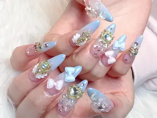 ネイル ロングネイル専門店 shasha／加美駅のネイルデザイン