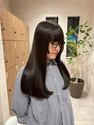 ロング 松崎 咲和のヘアスタイル