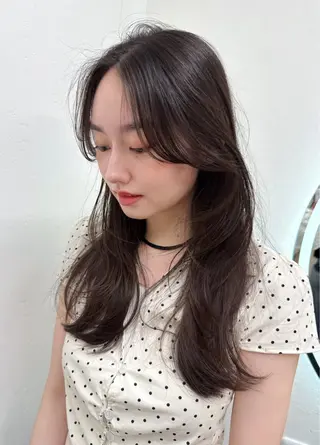 ロング カラー ❤️アヤカ レイヤーカット❤️のヘアスタイル