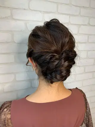 ヘアアレンジ 秋葉 万柚子のヘアスタイル