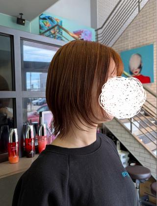 ミディアム 🫧古田 穂香🫧パーマモデルのヘアスタイル