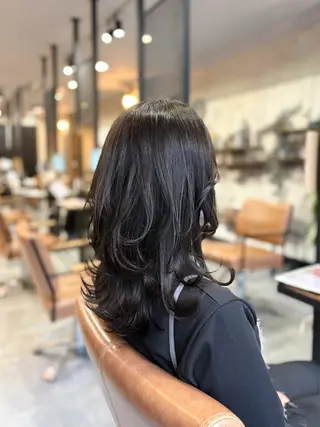セミロング SHIAN 立川 🍑すずかのヘアスタイル