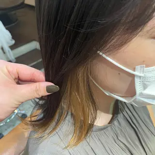ショート カラー 北川 智海のヘアスタイル