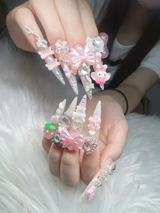 ネイル Lee Nails チップ長さだし専門店のネイルデザイン