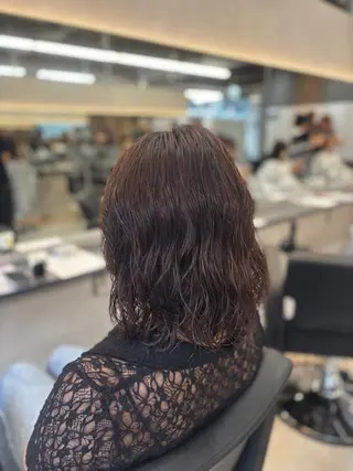パーマ 🤍チサト/仙台/ パーマ🪽‪🤍のヘアスタイル