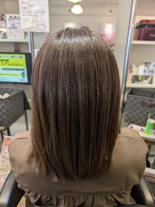 セミロング 椎橋 美帆野のヘアスタイル