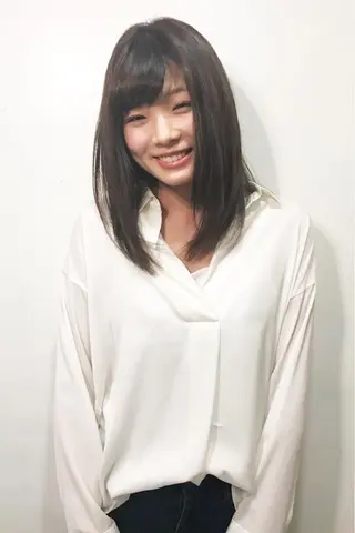 ロング カラー ⭐️バッサリカット モデル募集⭐️佐野のヘアスタイル
