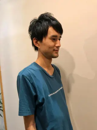 ショート パーマ メンズ 中村 梨沙のマツエク・マツパデザイン