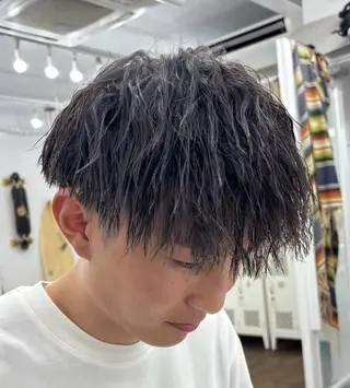 パーマ メンズ メンズ特化サロン Ryomaのヘアスタイル