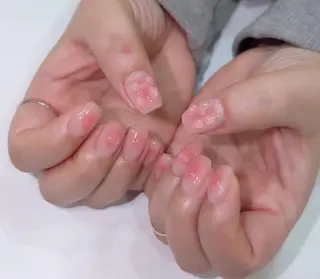 ネイル 🎀PG🩵 ネイルサロンのネイルデザイン
