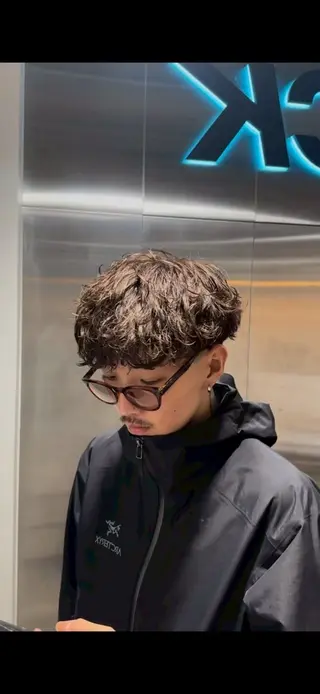 パーマ メンズ 【横浜1似合わせ 職人】昇陽のヘアスタイル