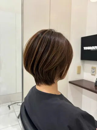 ショート 大根 凜子のヘアスタイル