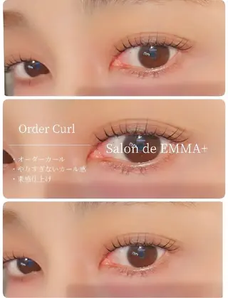 マツエク・マツパ EMMA plus．のマツエク・マツパデザイン