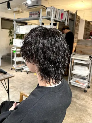 パーマ メンズ 骨格補正施術/メンズ 専門美容師/YUYAのヘアスタイル
