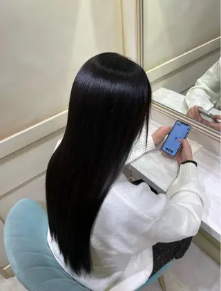 パーマ 💙透明感カラー/ 縮毛矯正/ゆうな💙のヘアスタイル
