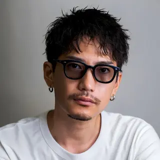 パーマ メンズ 白井 世那のヘアスタイル