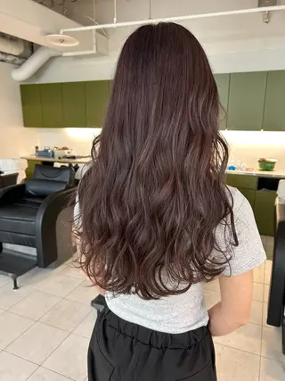 ロング カラー LUVISM新潟🎀 透明感カラー/ミユのヘアスタイル