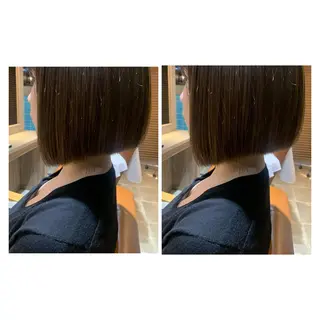 ミディアム カラー レイヤーカット×髪質 改善💎HARUKAのヘアスタイル