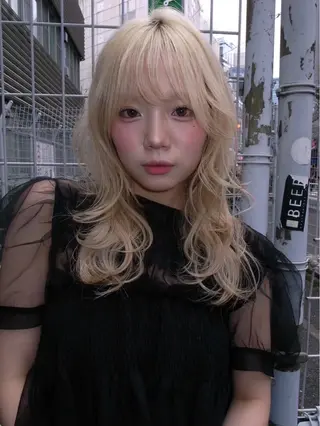 ロング 🔆韓国 norika🔆のヘアスタイル